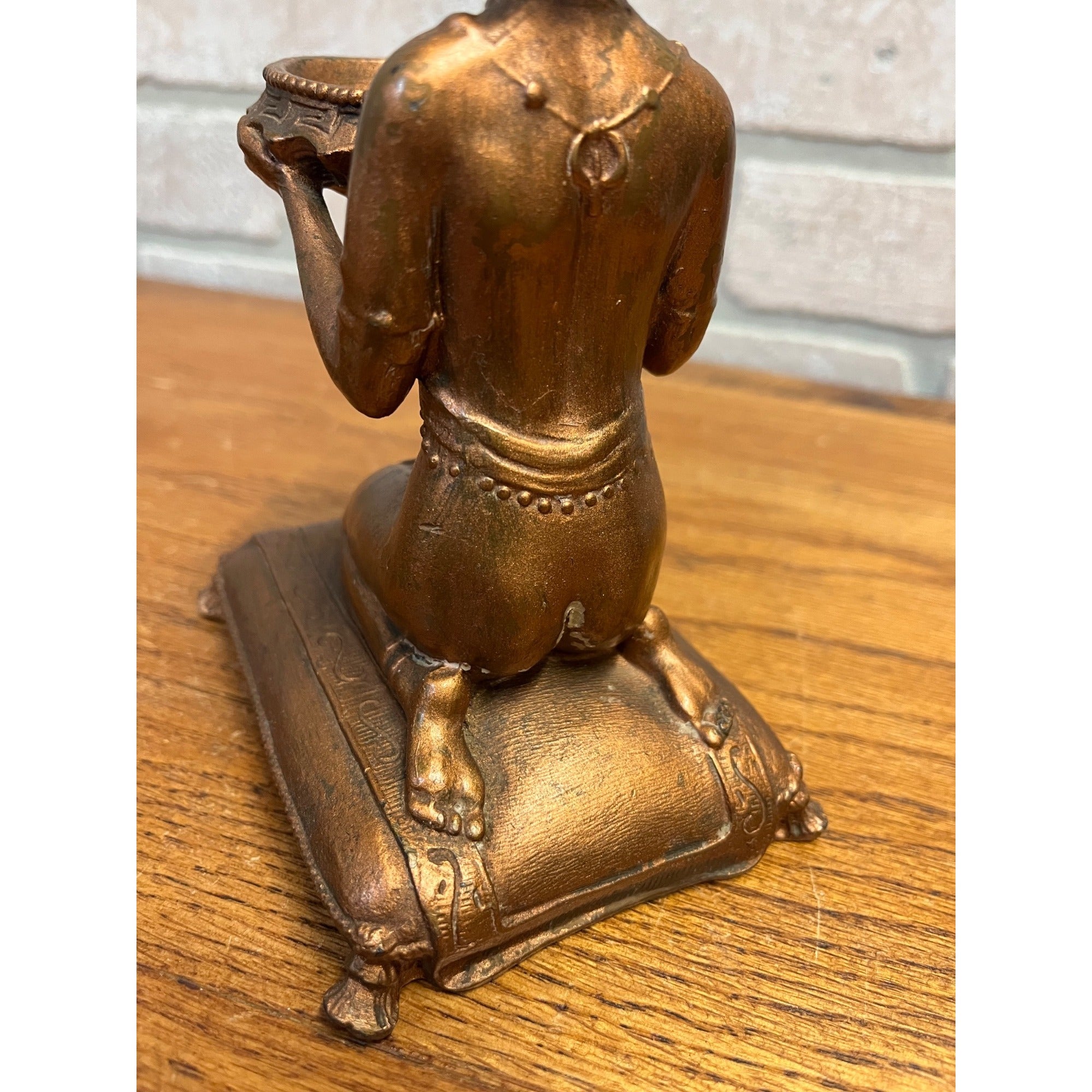Original 1923 Ronson LV Aronson Egyptian Deco Nude Incense Burner Frankart Era