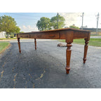 Antique Primitive Style Wooden Farmhouse Table