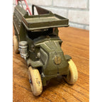 Original 1929 Hubley 10” Mack Bell Telephone Truck w/ Trailer - Superb Example