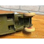 Original 1929 Hubley 10” Mack Bell Telephone Truck w/ Trailer - Superb Example