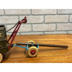 Original 1929 Hubley 10” Mack Bell Telephone Truck w/ Trailer - Superb Example