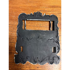 Antique Eclipse Stoves Cast Iron Advertising Wall Pocket Match Holder Striker