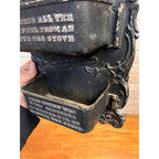 Antique Eclipse Stoves Cast Iron Advertising Wall Pocket Match Holder Striker
