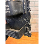 Antique Eclipse Stoves Cast Iron Advertising Wall Pocket Match Holder Striker