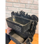 Antique Eclipse Stoves Cast Iron Advertising Wall Pocket Match Holder Striker