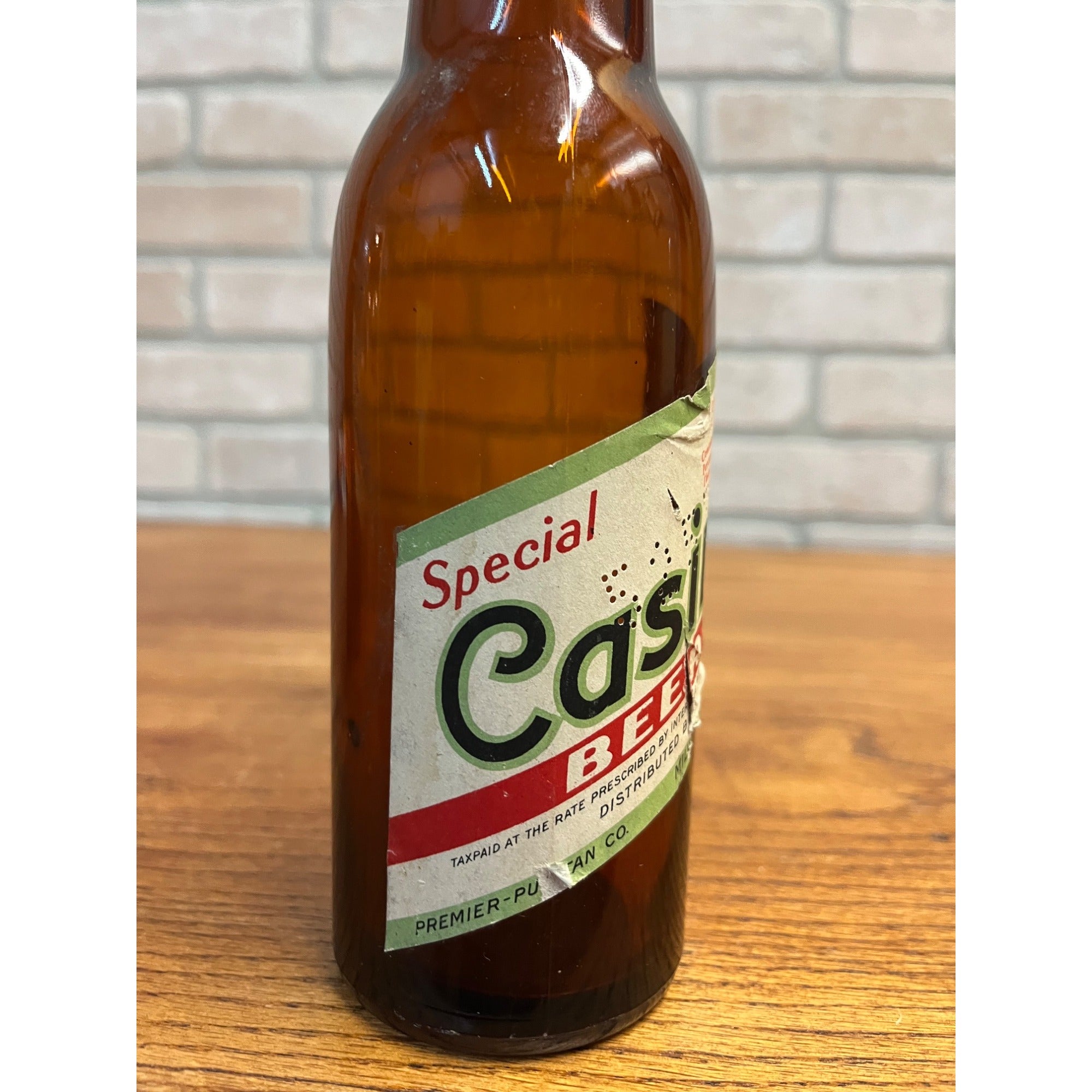Vintage Pabst Premier Casino Beer IRTP Paper Label Bottle Milwaukee 12oz Special