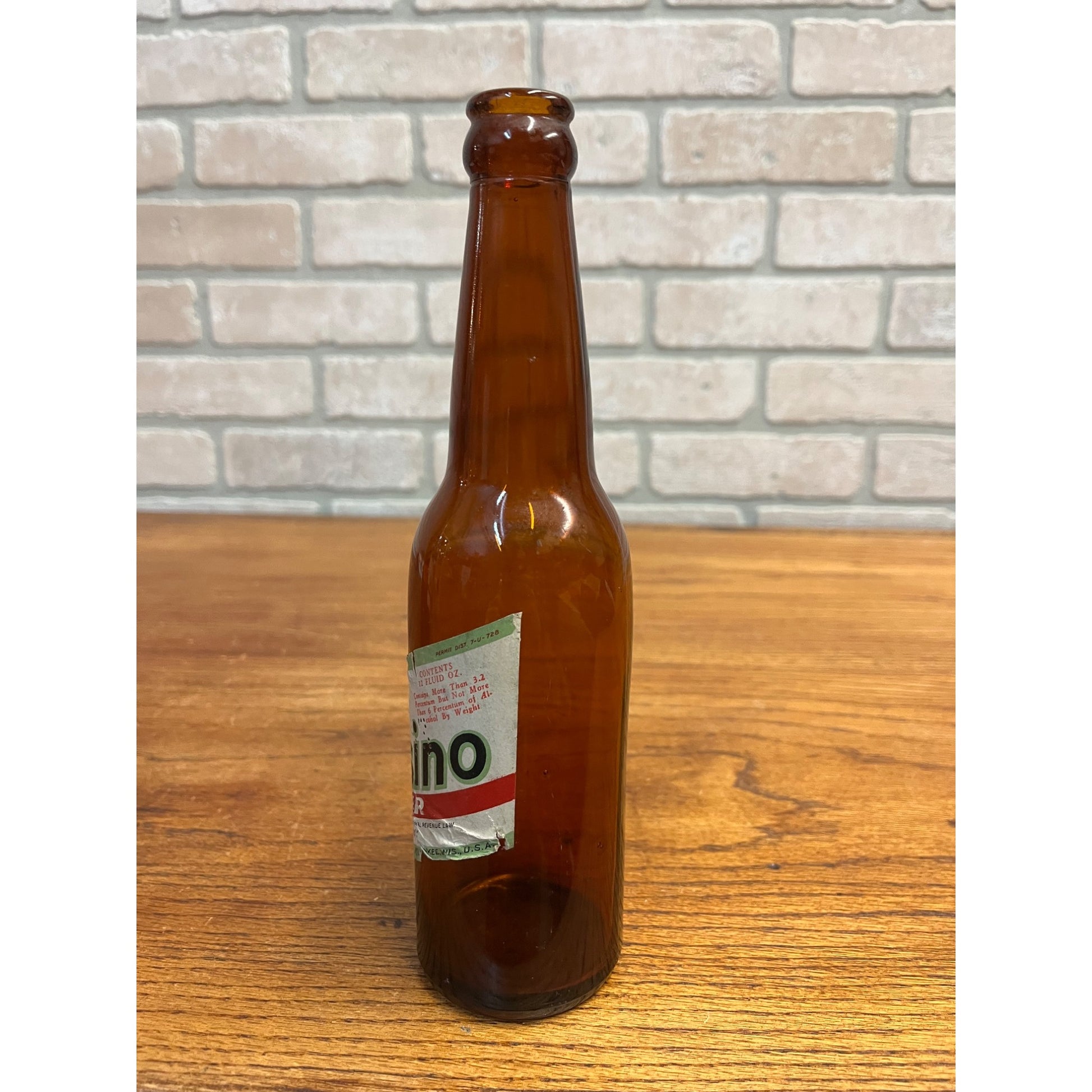 Vintage Pabst Premier Casino Beer IRTP Paper Label Bottle Milwaukee 12oz Special