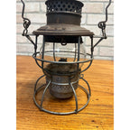 Original Chicago & Northwestern Railroad Kerosene Oil Lantern Adams Westlake 250