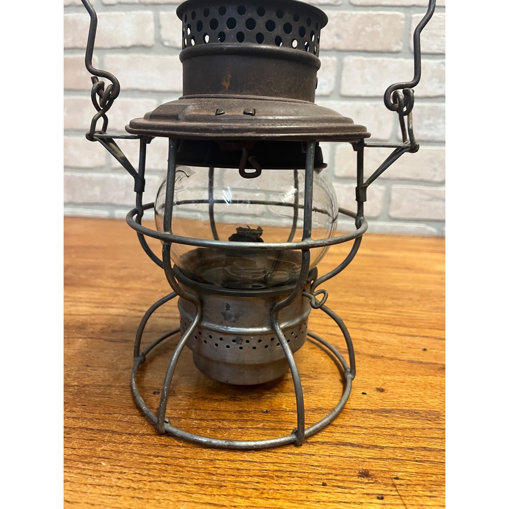 Original Chicago & Northwestern Railroad Kerosene Oil Lantern Adams Westlake 250