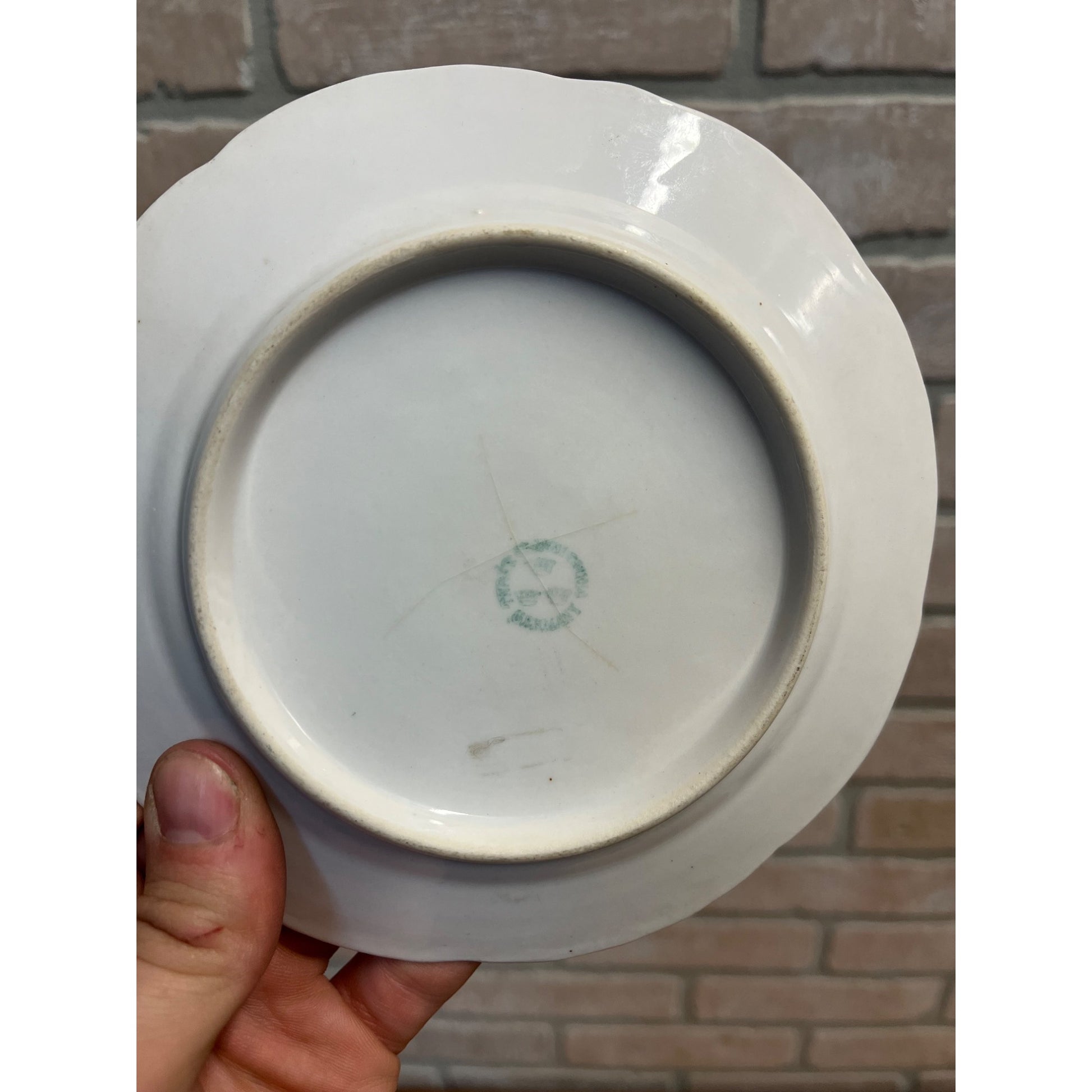 Vintage 1920s Buster Brown Shoes Porcelain Plate Advertising Promo Premium