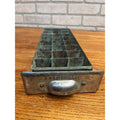 Antique Vintage Fridgedaire Ice Box Fridge Ice Tray Drawer Copper & Steel