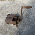 1859 Hand Crank Antique Cast Iron Bone/Meat Chopper Shredder Cutter Grinder