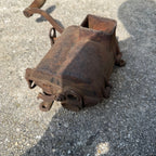 1859 Hand Crank Antique Cast Iron Bone/Meat Chopper Shredder Cutter Grinder