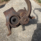 1859 Hand Crank Antique Cast Iron Bone/Meat Chopper Shredder Cutter Grinder