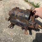 1859 Hand Crank Antique Cast Iron Bone/Meat Chopper Shredder Cutter Grinder