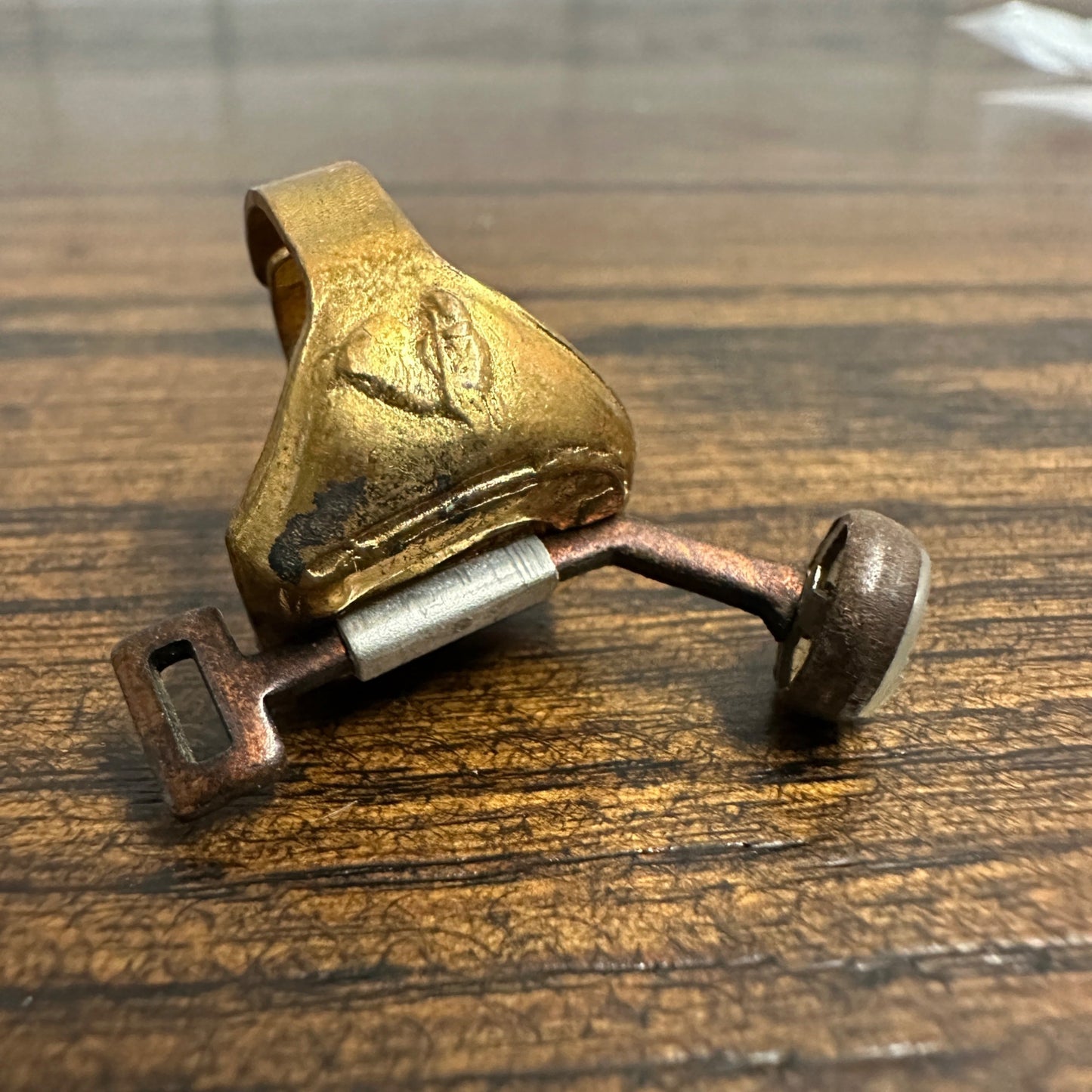 1940S VINTAGE ROY ROGERS BRANDING IRON RING QUAKER OATS PREMIUM CEREAL