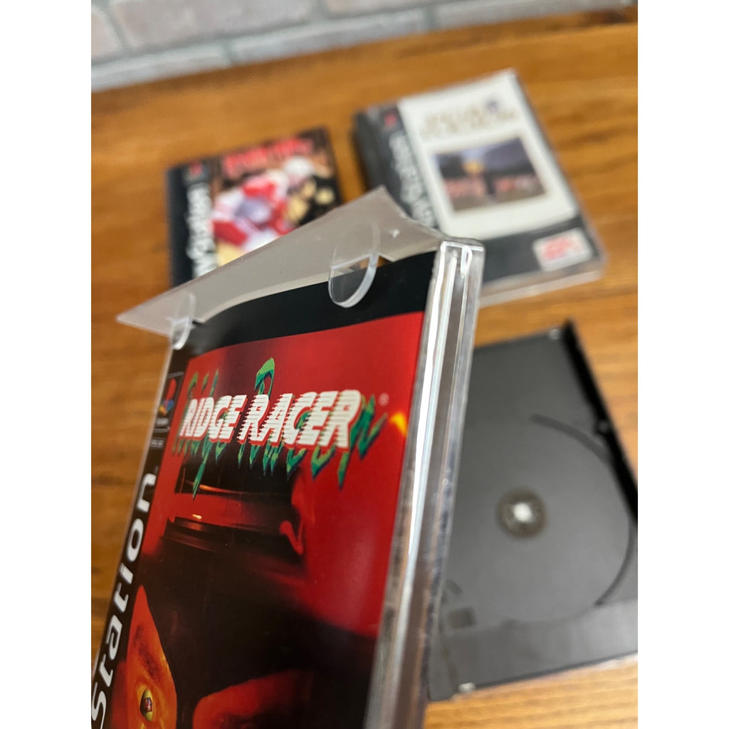 PlayStation 1 Video Games NHL Face Off, PGA Tour 96, Ridge Racer (No Disc) PS1
