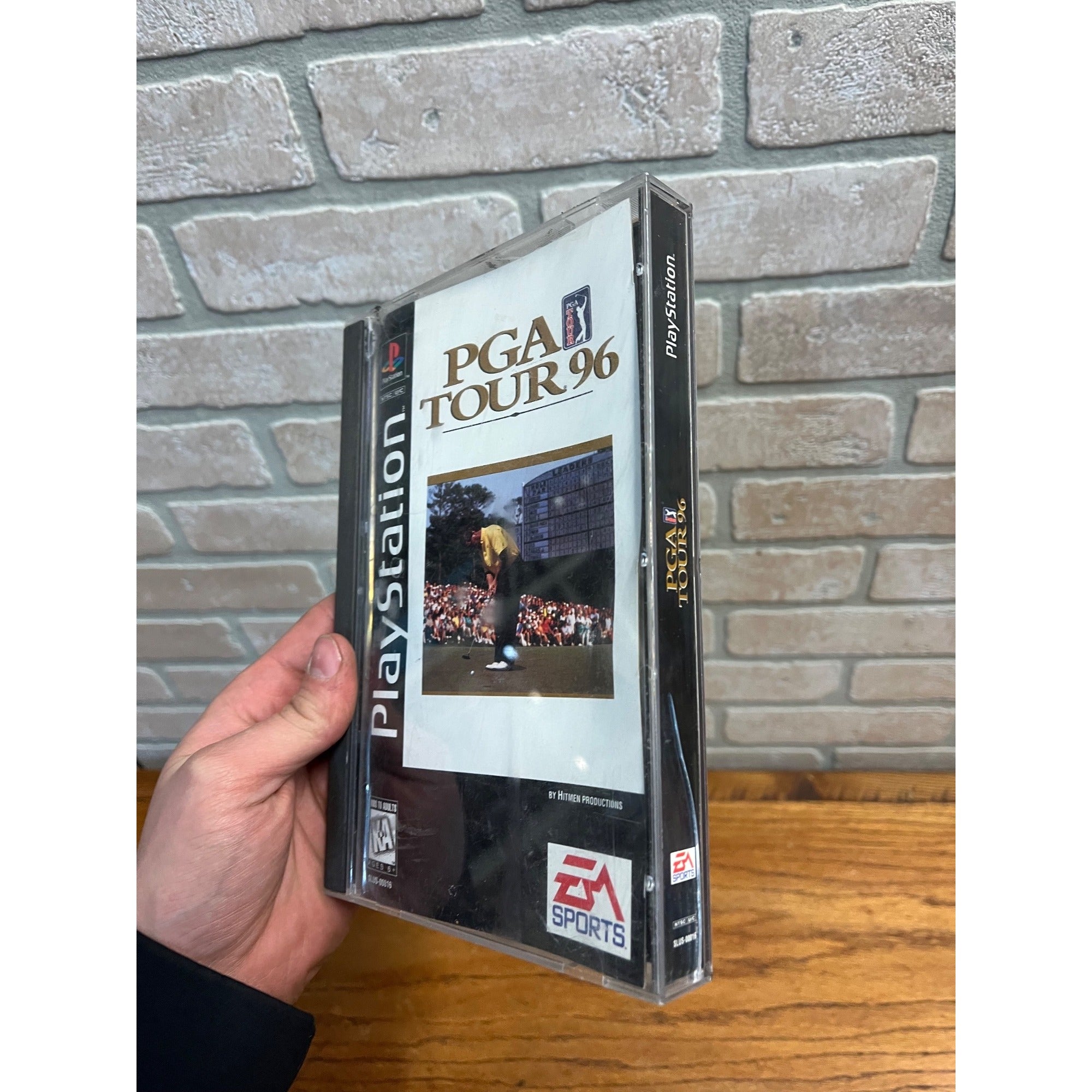 PlayStation 1 Video Games NHL Face Off, PGA Tour 96, Ridge Racer (No Disc) PS1