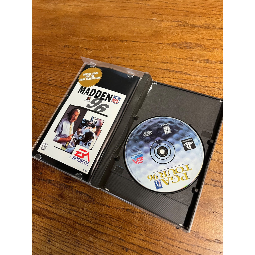 PlayStation 1 Video Games NHL Face Off, PGA Tour 96, Ridge Racer (No Disc) PS1