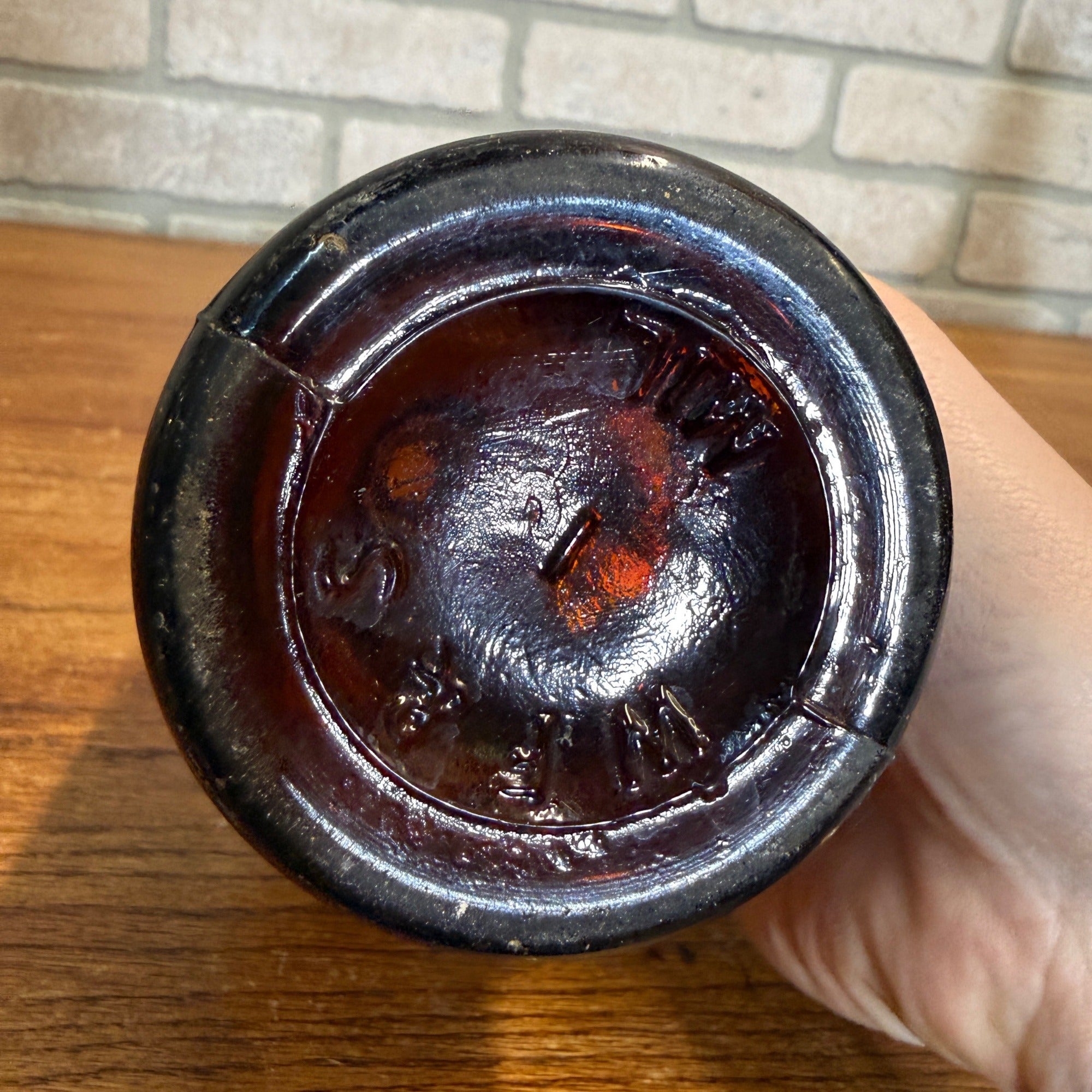 Vintage Pre-Pro Cream City Brewing Co. Amber Brown Beer Bottle Milwaukee Wis