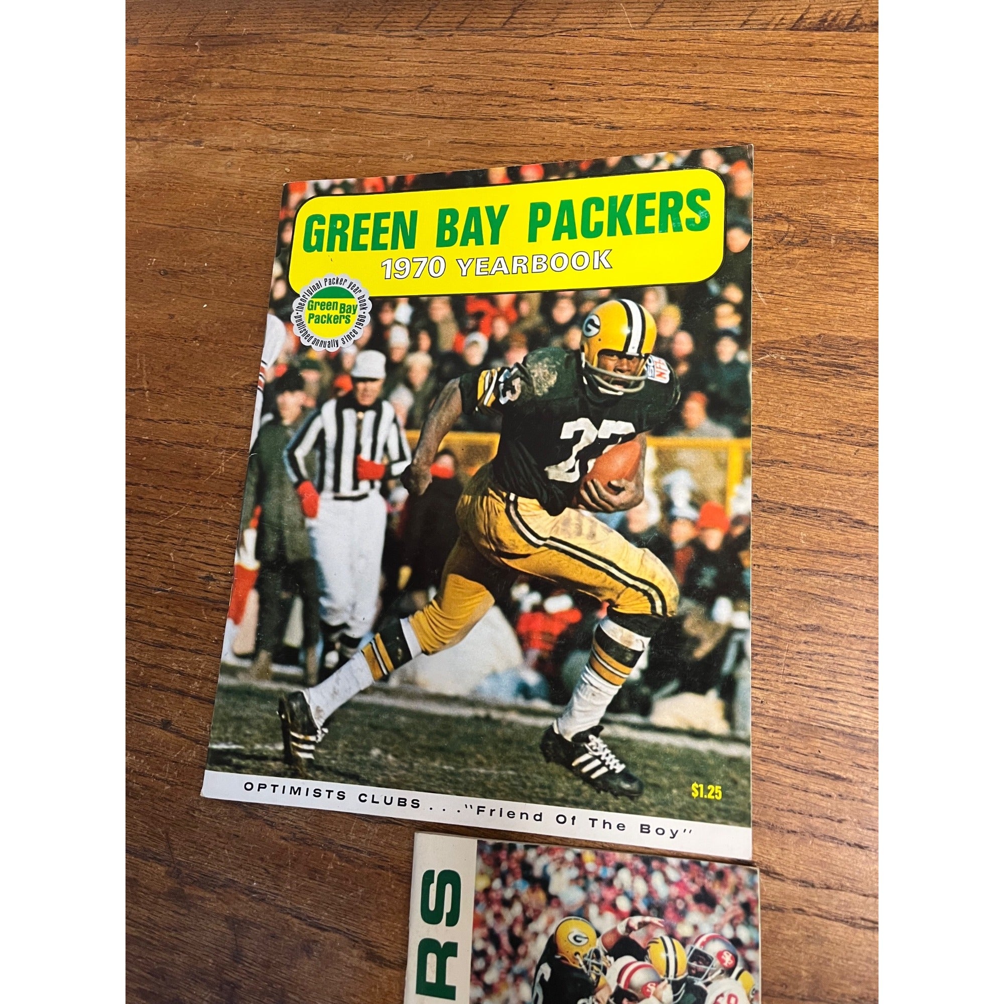 Vintage Green Bay Packers 1970 Yearbook & Press Media Guide Booklet