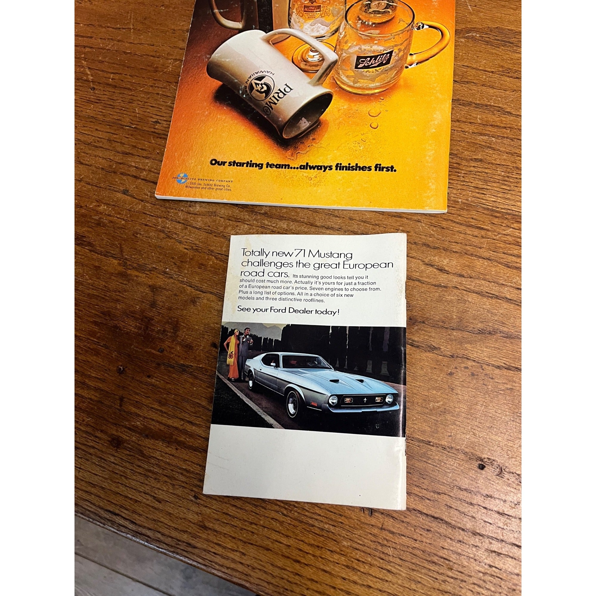 Vintage Green Bay Packers 1970 Yearbook & Press Media Guide Booklet