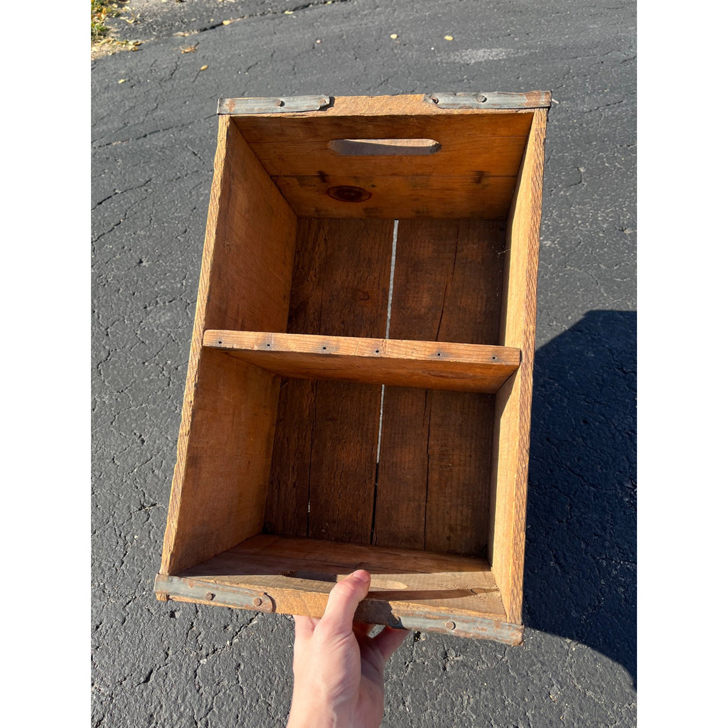 Vintage Blatz Beer Prohibition Era Soda Wooden Crate Case Box Milwaukee Wis