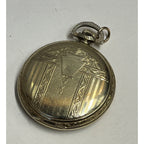 RARE Vintage Dudley Masonic Pocket Watch Size 12 19 Jewel Model 2 14KGF