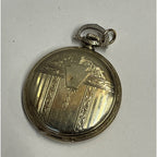 RARE Vintage Dudley Masonic Pocket Watch Size 12 19 Jewel Model 2 14KGF