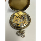 RARE Vintage Dudley Masonic Pocket Watch Size 12 19 Jewel Model 2 14KGF