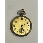 RARE Vintage Dudley Masonic Pocket Watch Size 12 19 Jewel Model 2 14KGF