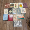 Vintage Lot Spiral Bound Cookbooks Recipe Booklets Local
