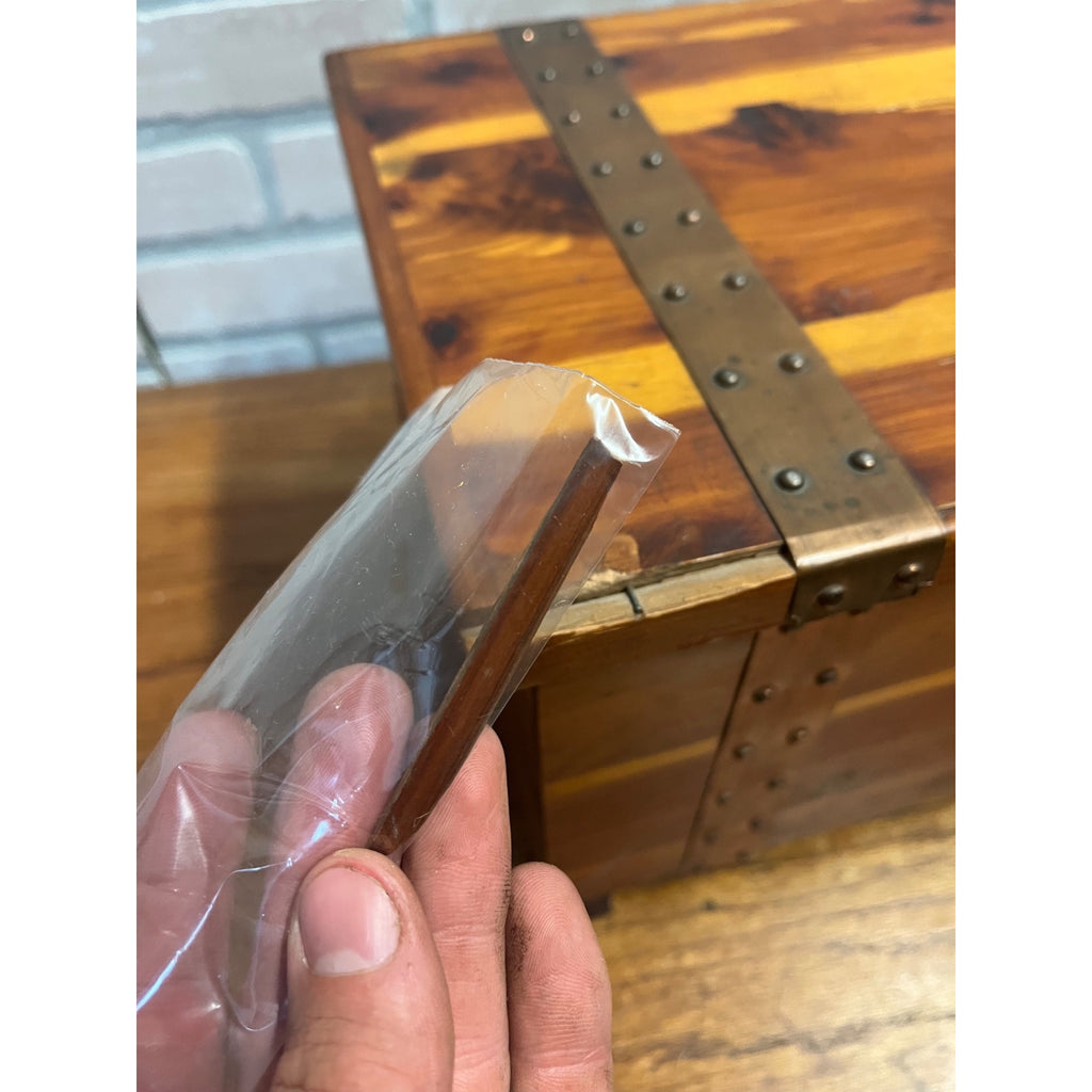 Antique 1920s Farley & Loetscher Cedar Chest Storage Keepsake Box Dubuque Iowa