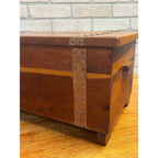 Antique 1920s Farley & Loetscher Cedar Chest Storage Keepsake Box Dubuque Iowa