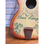 Vintage 1959 Lone Ranger and Tonto Guitar - Jefferson Prestige Toy