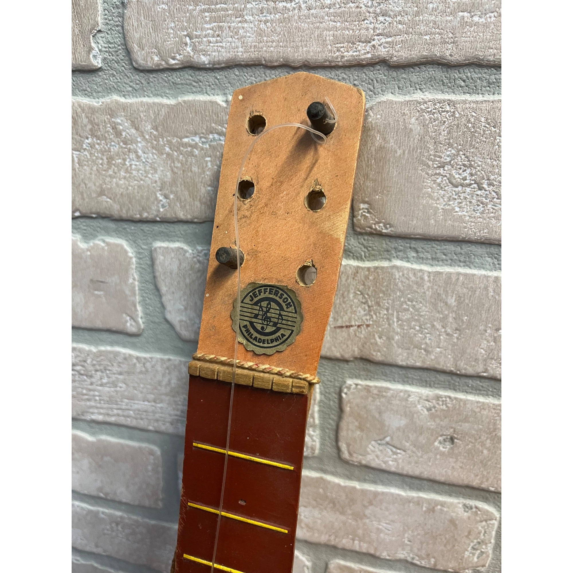 Vintage 1959 Lone Ranger and Tonto Guitar - Jefferson Prestige Toy