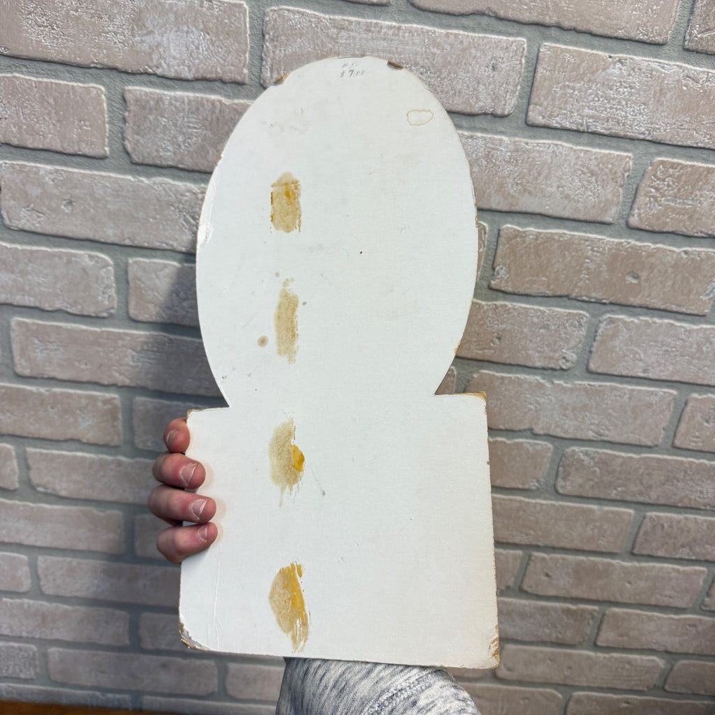 Vintage Bonny Weans Tots and Teens Children Hosiery Clothing Cardstock Advertising Sign