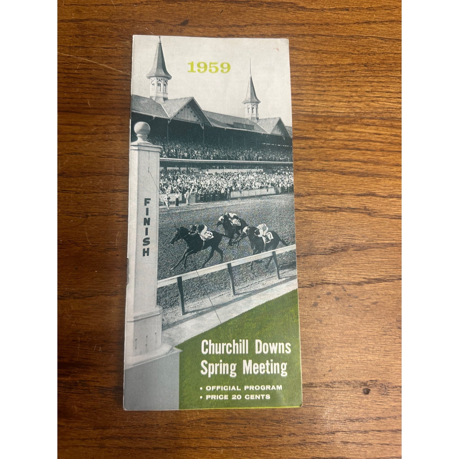 Original 1959 Spring Meeting Official Program Churchill Downs Vintage