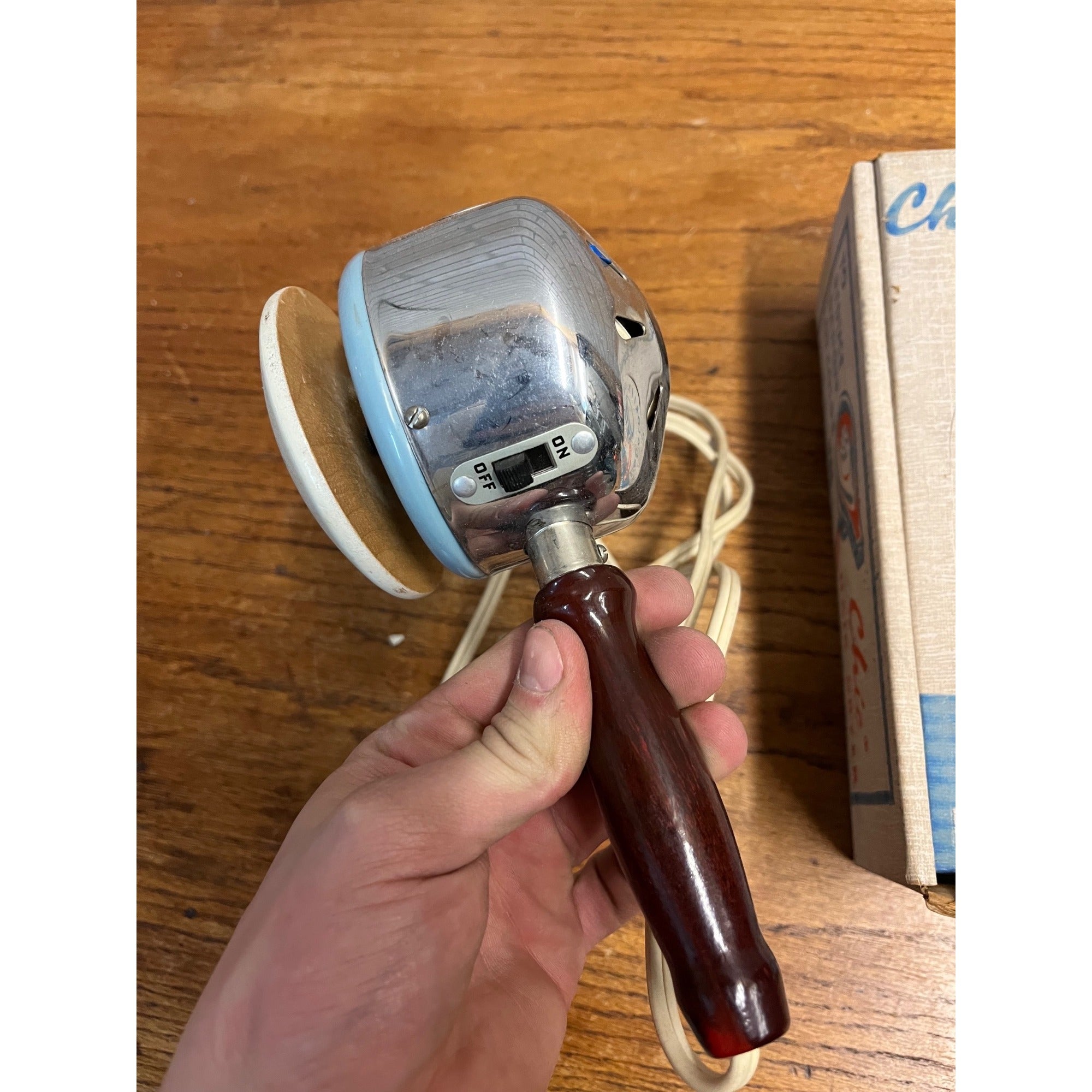 1950s Antique Vintage Electric Body Massager by Chic with Original Box Collectible