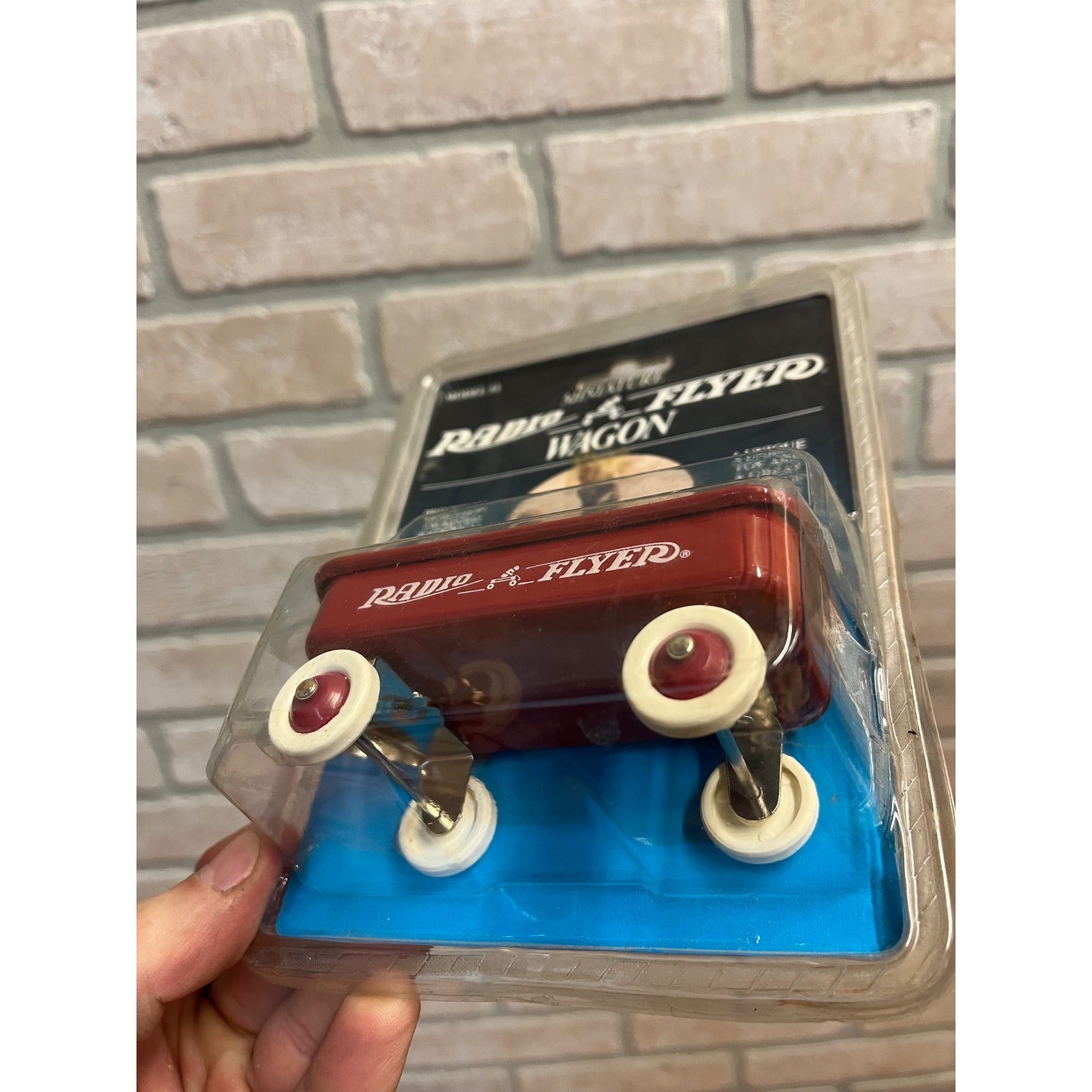 Radio Flyer Wagon Model #1 Vintage 1990 Miniature Mini Brand New Working Parts