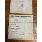 Cribben & Sexton Compan, Universal Stoves Furnaces Chicago Invoice Letterhead