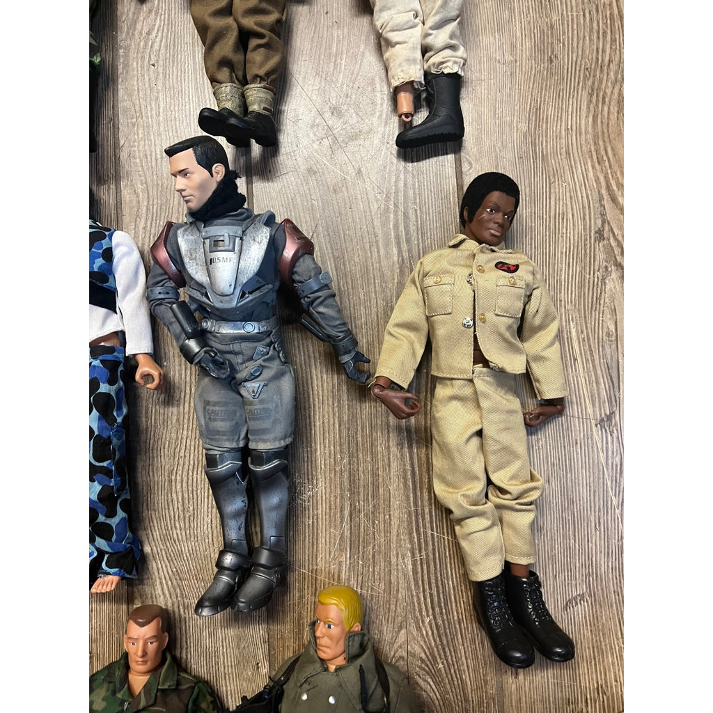 Vintage HUGE LOT (39) G.I. Joe 12" Action Figures Army Military - Used