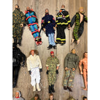 Vintage HUGE LOT (39) G.I. Joe 12" Action Figures Army Military - Used