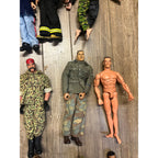 Vintage HUGE LOT (39) G.I. Joe 12" Action Figures Army Military - Used