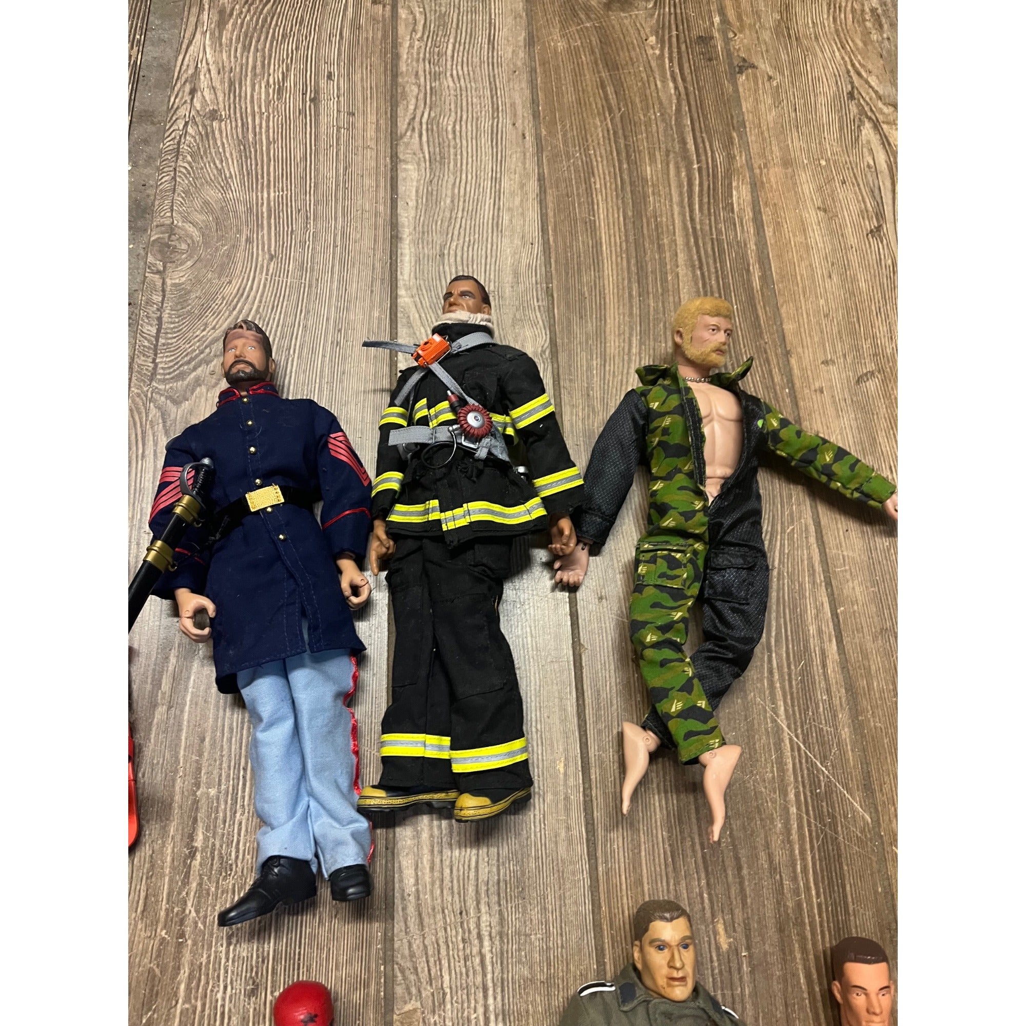 Vintage HUGE LOT (39) G.I. Joe 12" Action Figures Army Military - Used