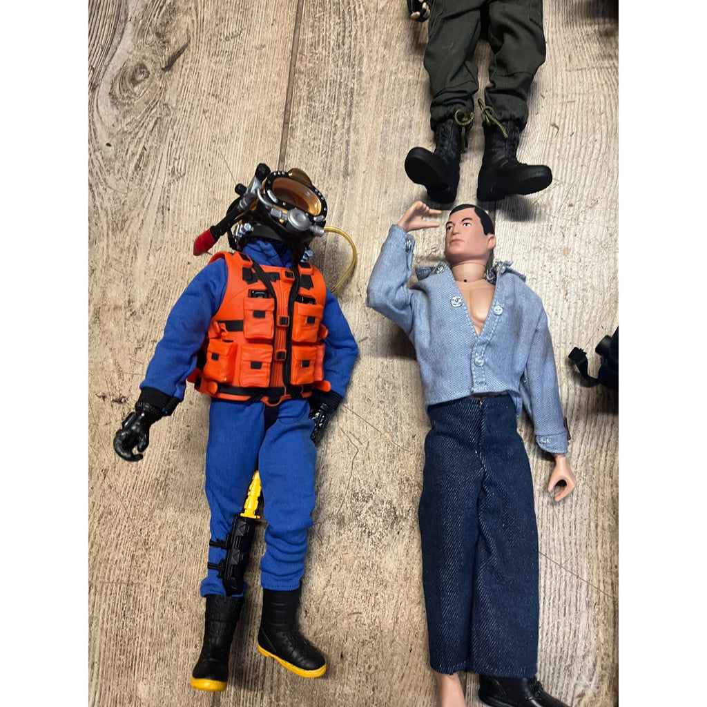 Vintage HUGE LOT (39) G.I. Joe 12" Action Figures Army Military - Used