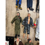 Vintage HUGE LOT (39) G.I. Joe 12" Action Figures Army Military - Used
