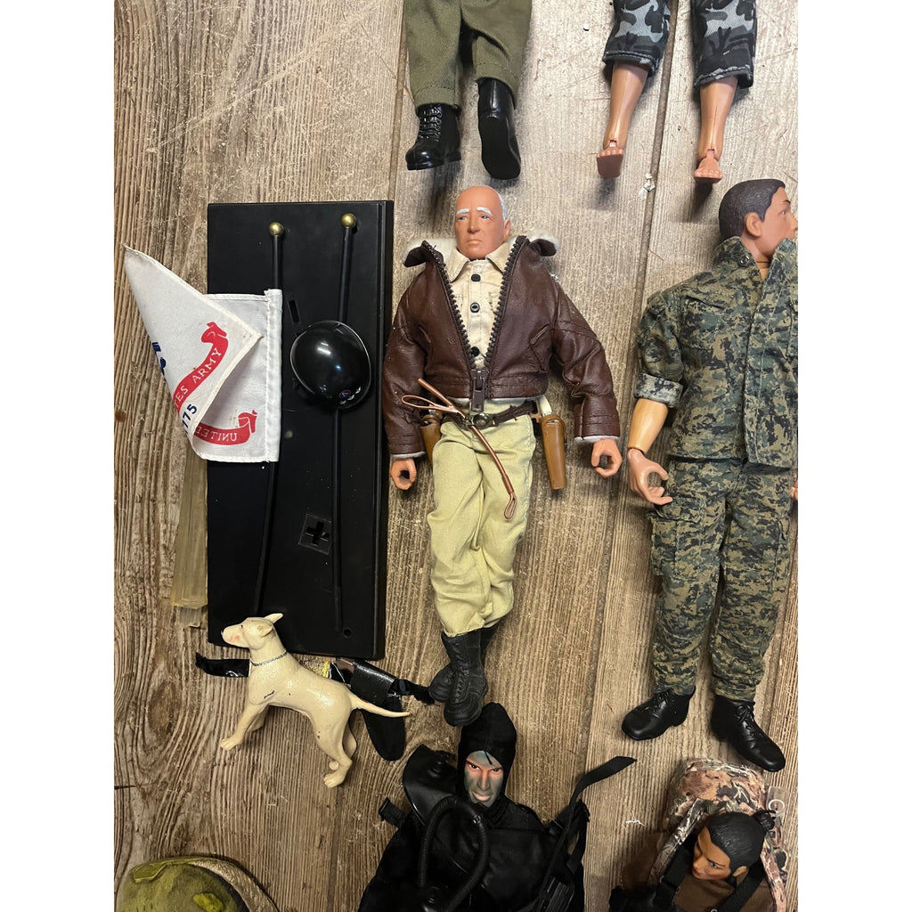 Vintage HUGE LOT (39) G.I. Joe 12" Action Figures Army Military - Used