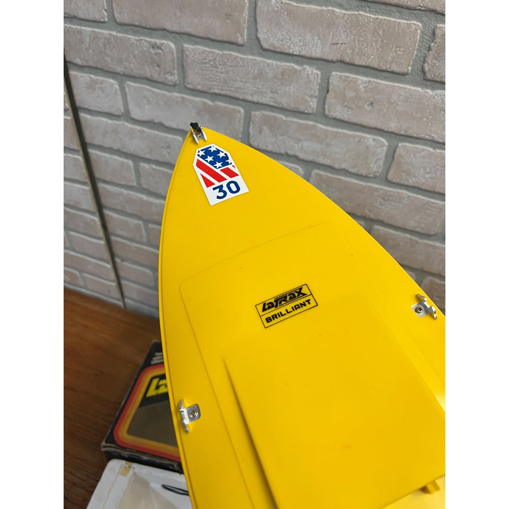 Traxxas Brilliant Latrax LTX-30 RC Boat Offshore Racing Boat Yellow w/ Box