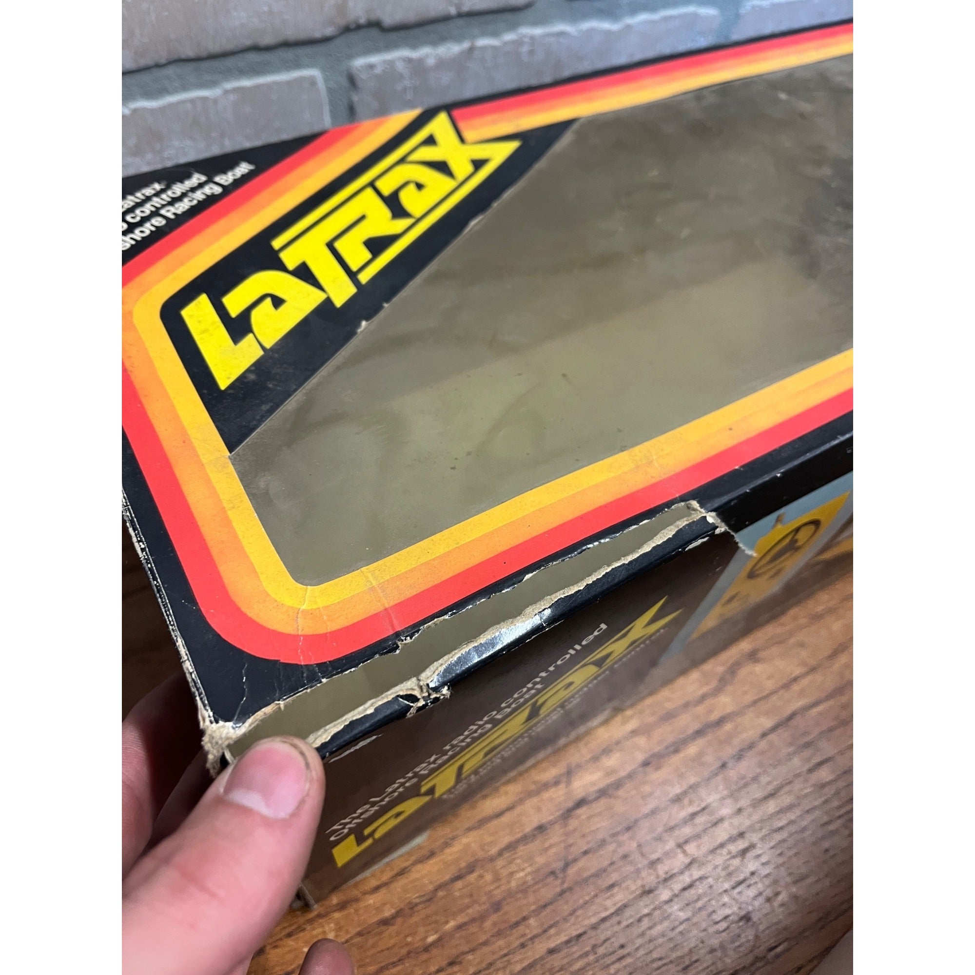 Traxxas Brilliant Latrax LTX-30 RC Boat Offshore Racing Boat Yellow w/ Box